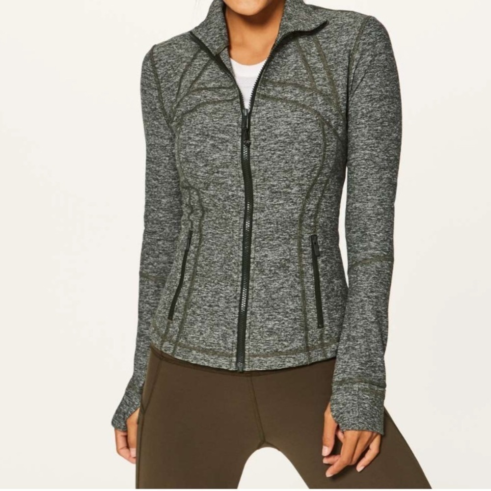 LULULEMON Women's Define Gray Zip-Up Jacket Size 2